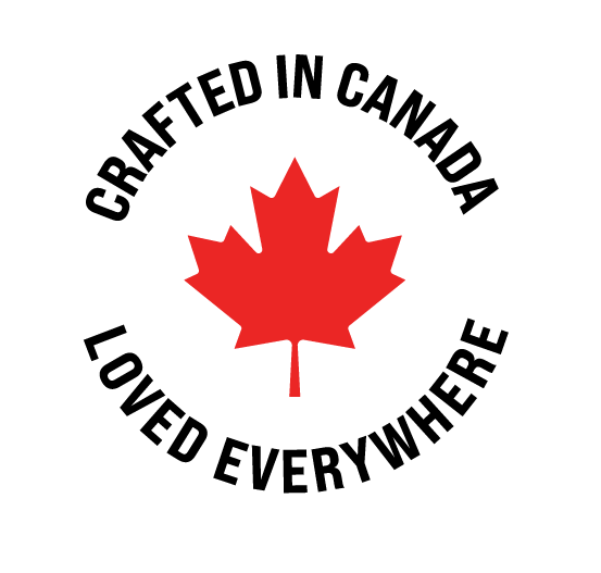 Proudly Canadian flag
